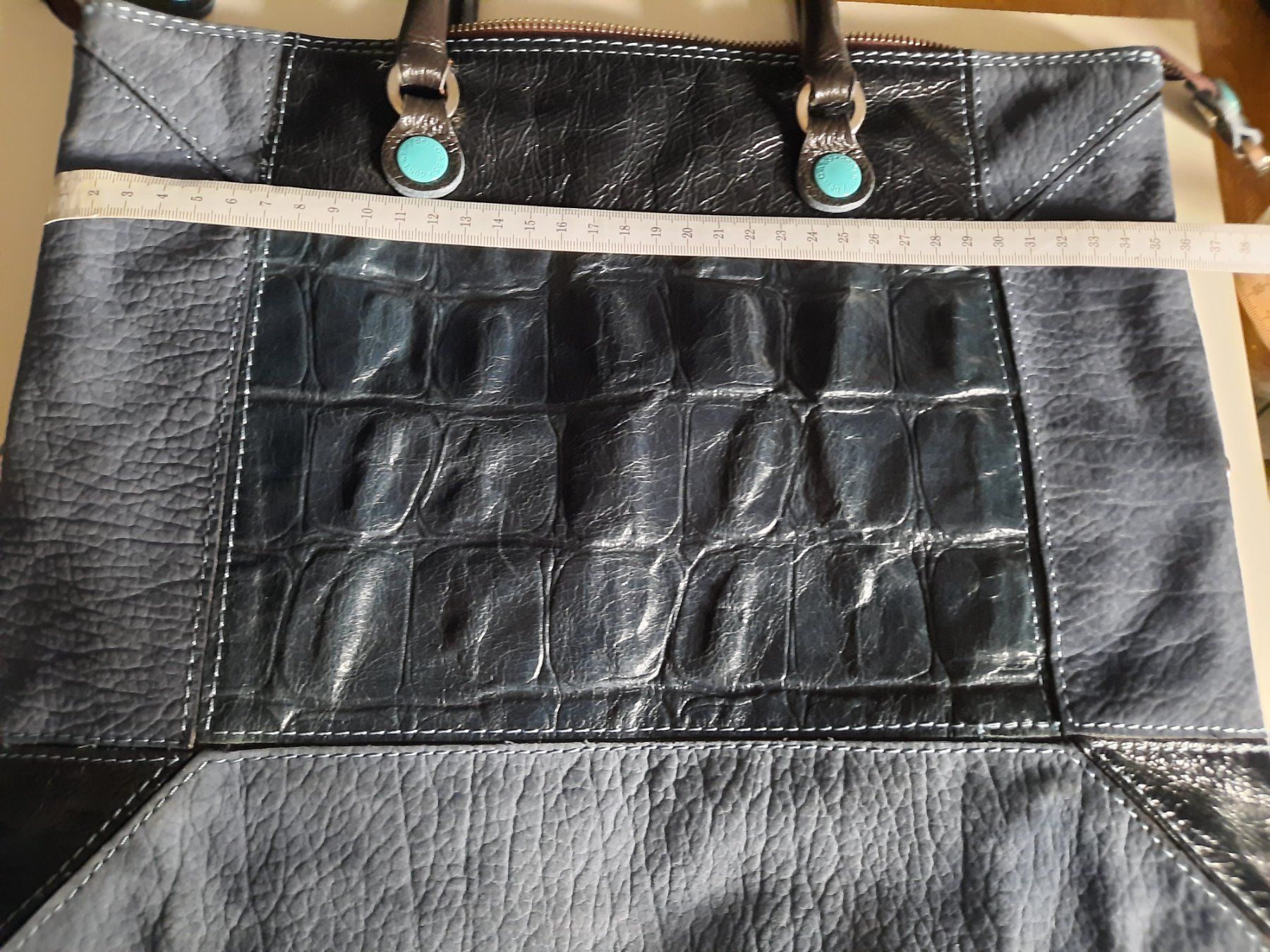 Gabs Borse da donna: Borsa in pelle blu GABS 3 in 1 – Usato da Biasca venduto da Old_6blh 4