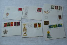 FL 1968 Neuausgaben 7 FDC