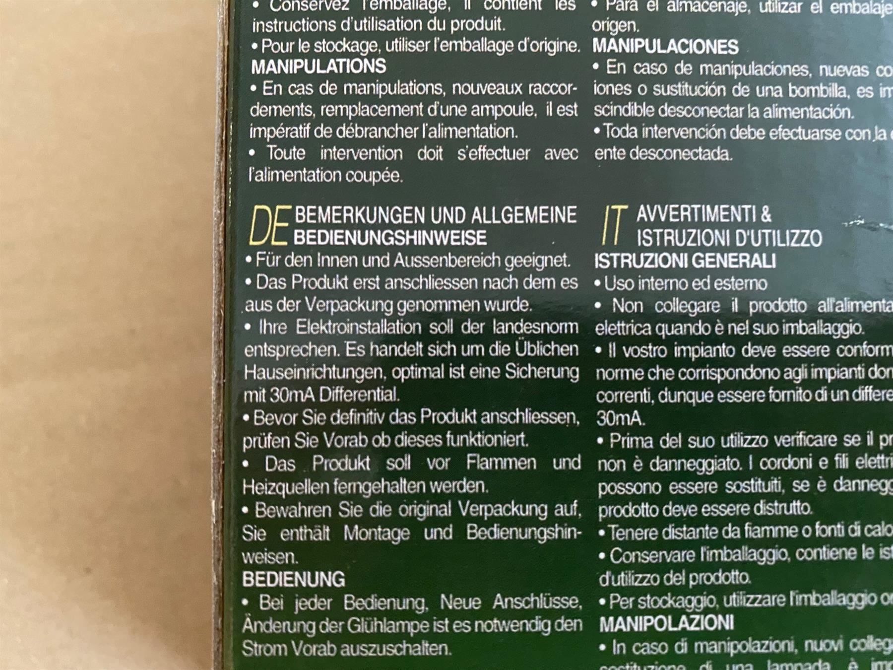 Lampade: %O319  3Stk. neue Einbau-Spot LED  Aussen – Nuovo e nell'imballaggio originale da Necker venduto da liq24 6