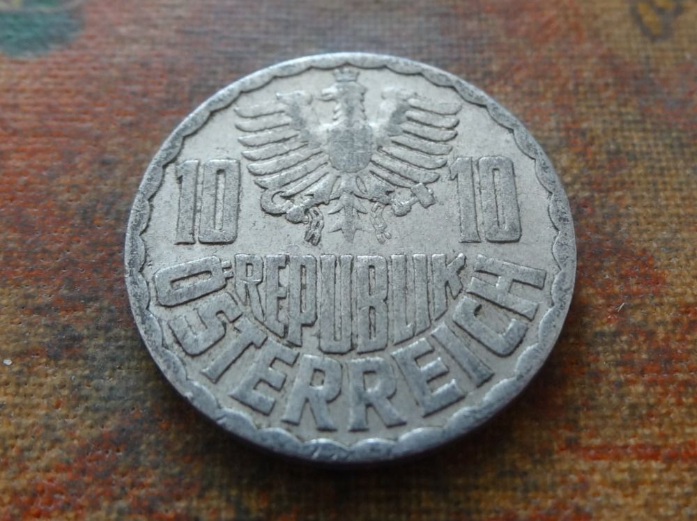 Tutti le monete: AUTRICHE  10  Groschen  1963 – Usato da Romanel-sur-Lausanne venduto da Swift13 1