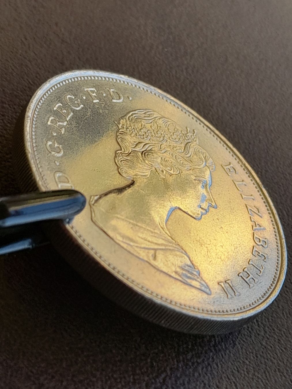 Tutti le monete: 25 pence 1980 Elizabeth II – Usato da Basel venduto da Basel_20 5