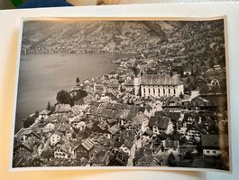 Arth- Goldau,, Fotografie für Ansichtskarte 1950