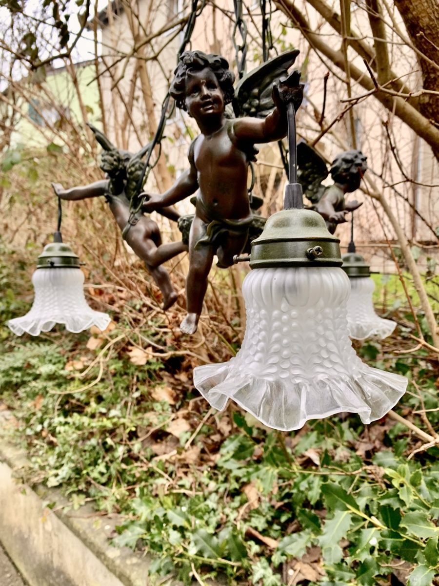 Lampadari & plafoniere: Antike einmalige Deckenlampe Vintage Style, – Usato da Wallisellen venduto da Died