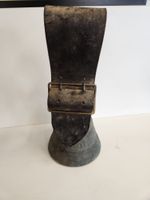 Antike Kuhglocke mit Lederband, Glocke, Vintage