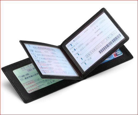 Altro in  Abbigliamento & Accessori: Karten Etui echt Leder, schwarz. Gratis Versand! – Nuovo e nell'imballaggio originale da Burgdorf venduto da XJ6 2