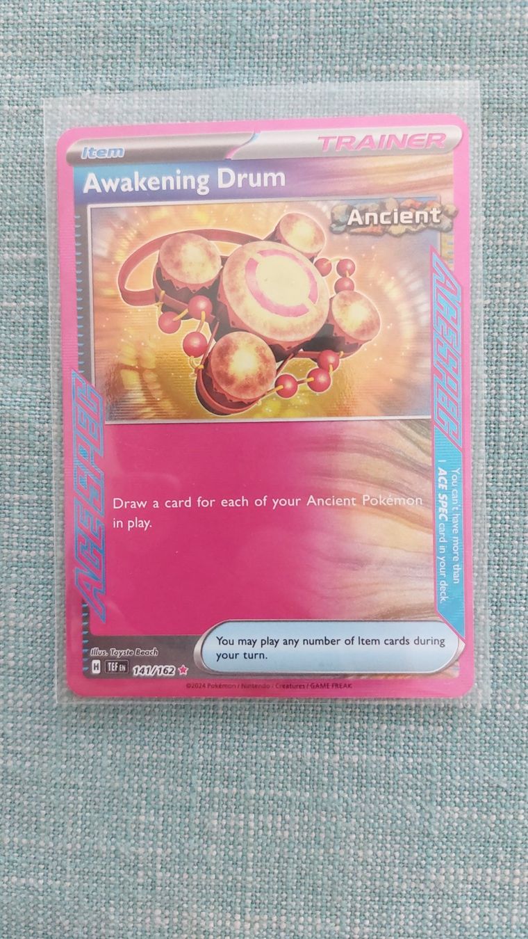 Pokémon Carte collezionabili: Awakening Drum Ace Spec Temporal Forces – Nuovo (secondo la descrizione) da Bellinzona venduto da Pagur