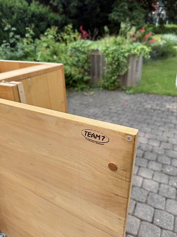 Cucine complete: Team 7 Eck-Unterschrank aus Massivbuche mit Eck-Karussell – Usato da Bern venduto da Padrepio5 2