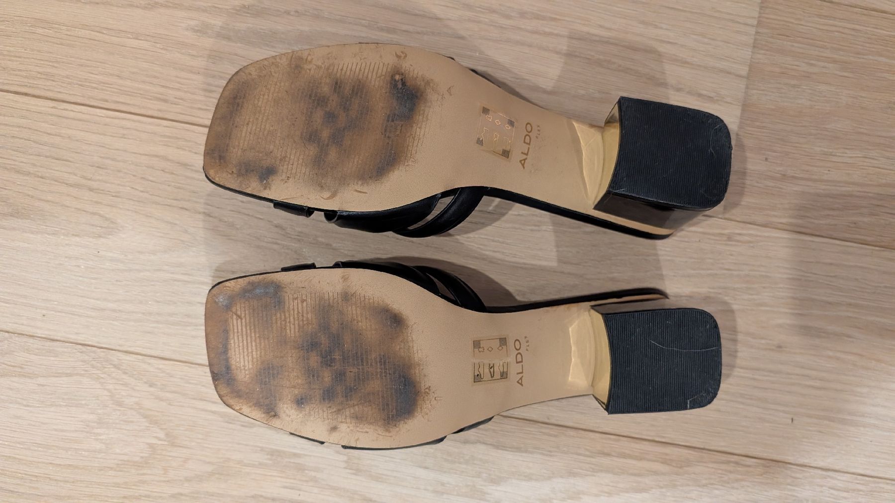 Aldo Damenschuhe: ALDO Pantoletten schwarz  – Gebraucht aus Kloten von Chrigi_17 5