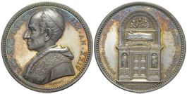 Rom, Leo XIII., Silbermedaille AN XXIV (1901)