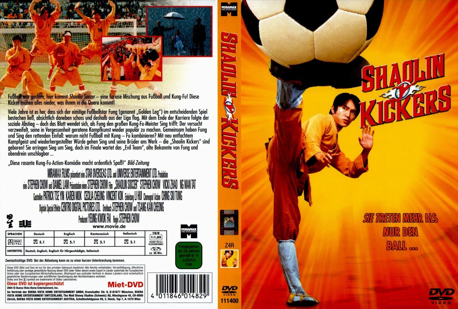 Tutti i DVDs: Shaolin Kickers, DVD vergriffen, rar – Usato da Sessa venduto da fraenklishop 1