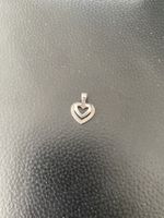 Pendentif cœur en argent 925 