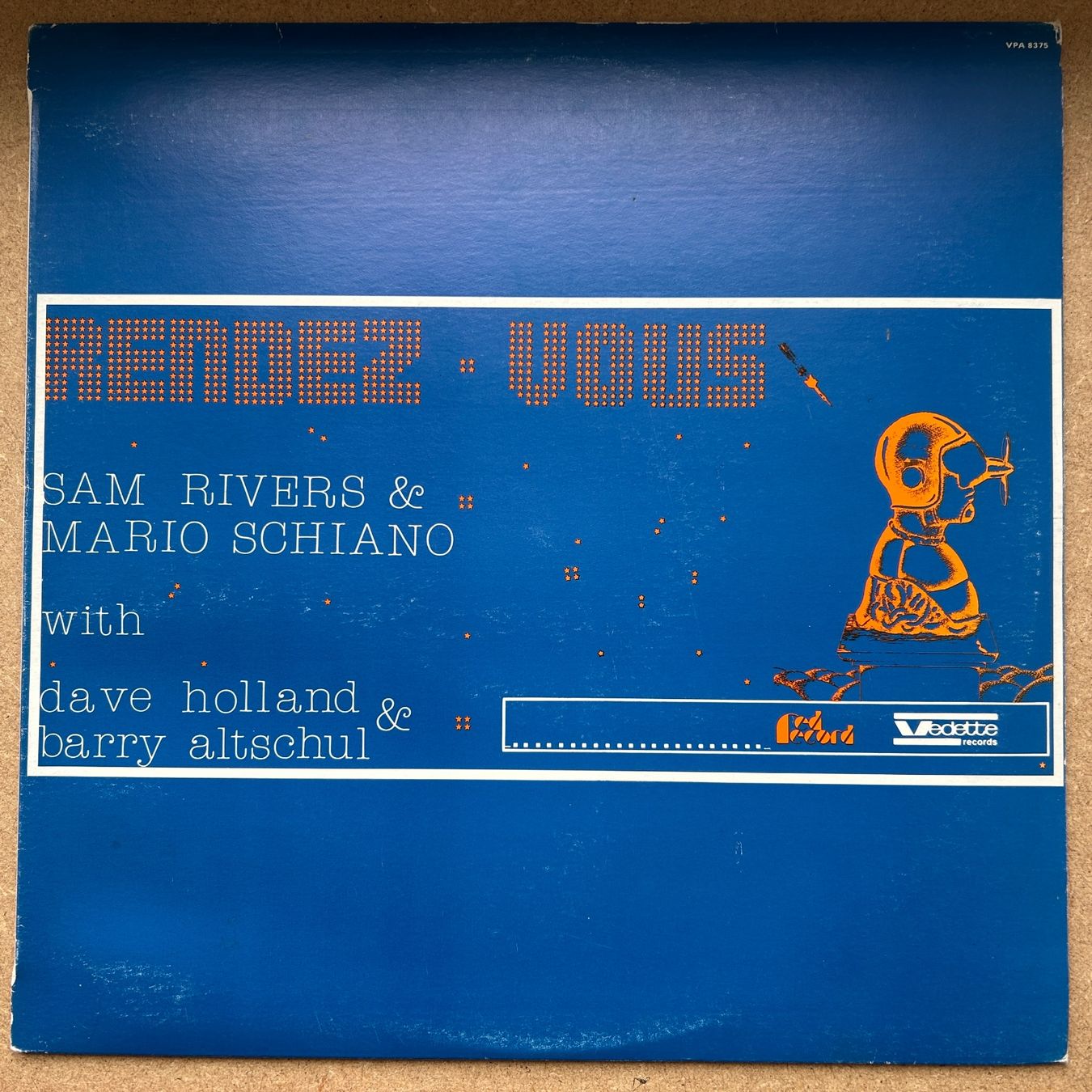Vinyles: Sam Rivers & Mario Schiano  Rendez-Vous LP – D'occasion à Lausanne par Pask1
