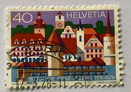 CH Briefmarken GESTEMPELT  Zürich