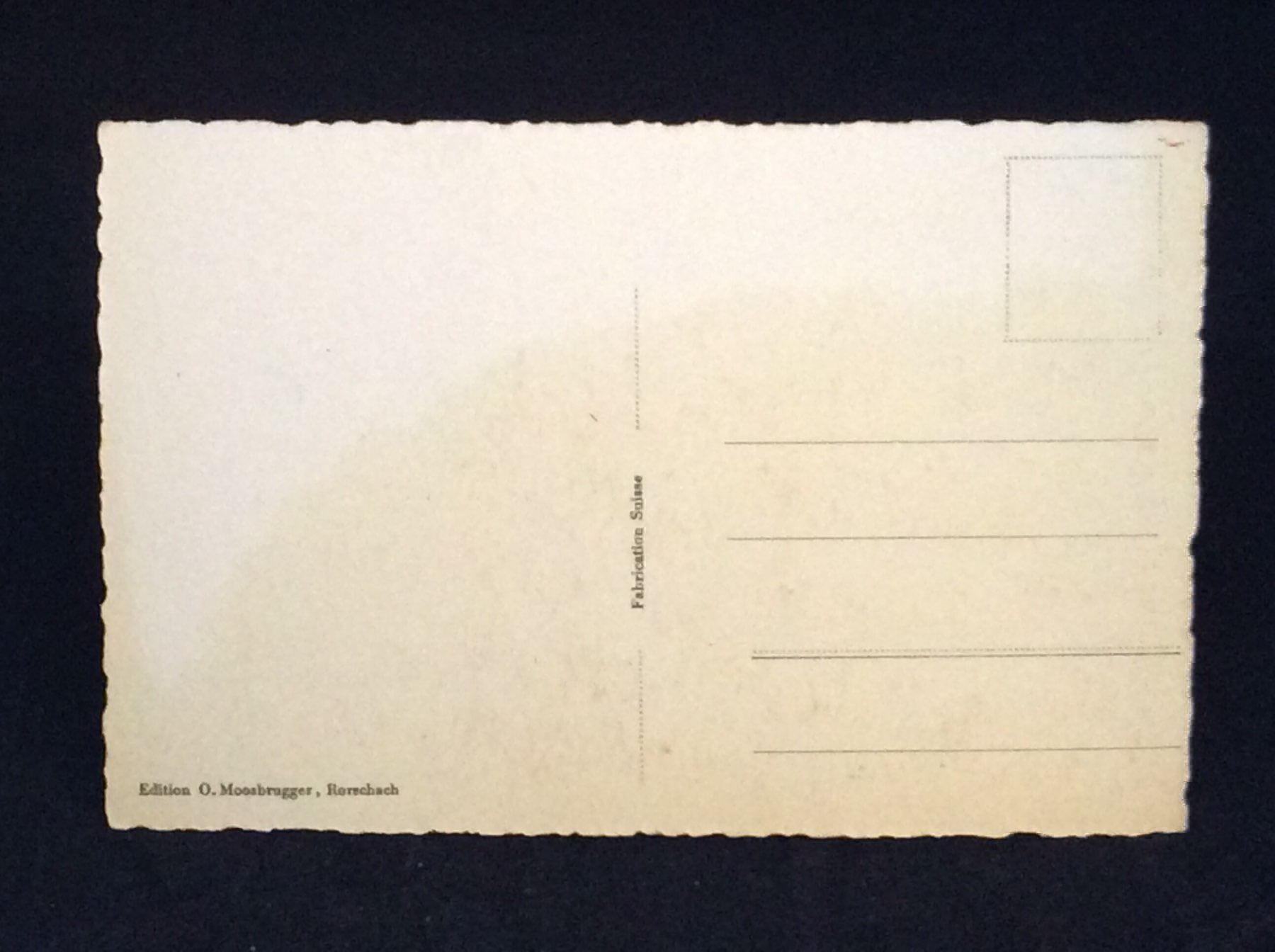 Cartoline postali: Rorschach - Inneres der Pfarrkirche – Usato da Widnau venduto da Brusi9 1