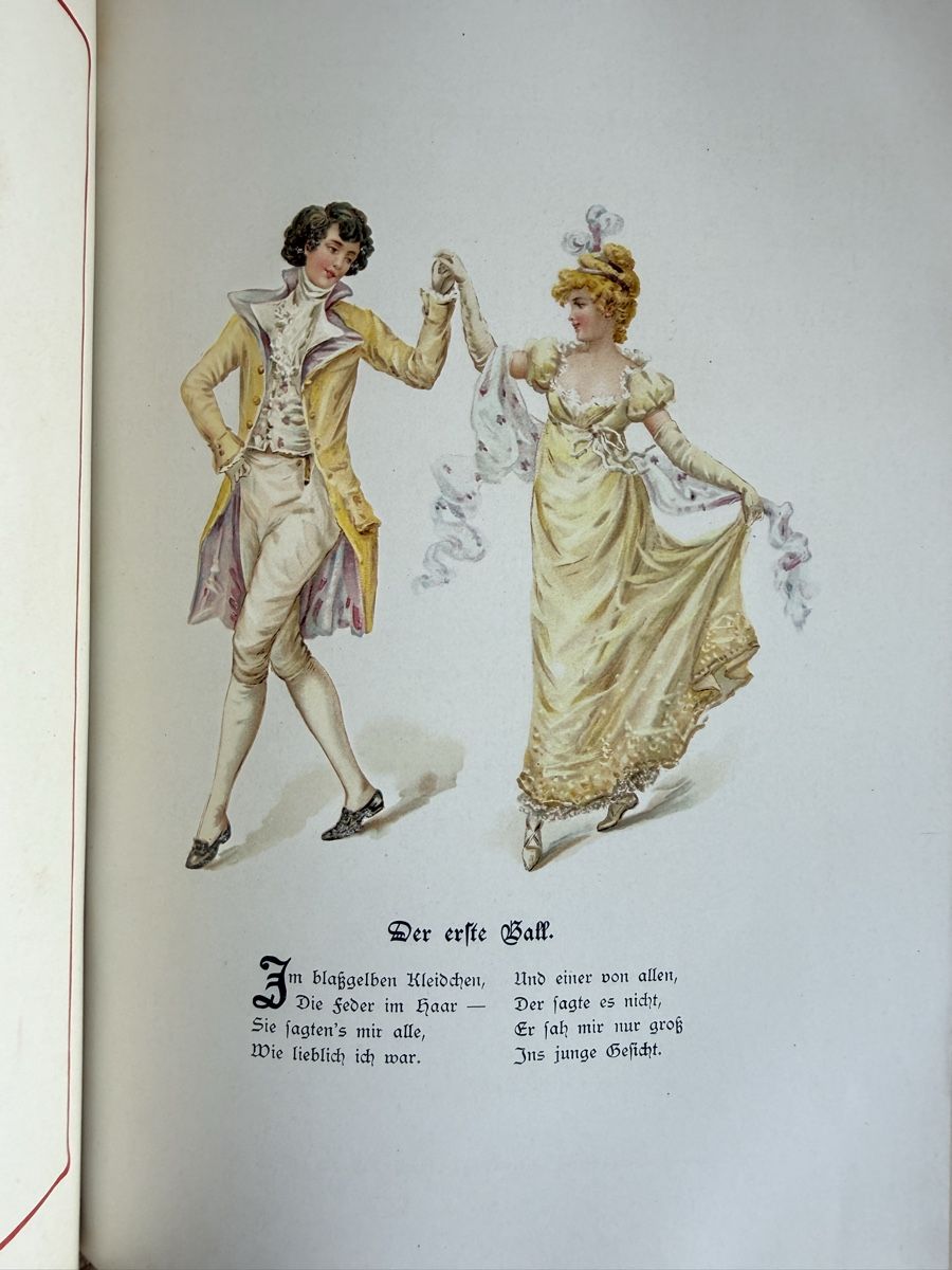 Libri: KNOSPEN & BLÜTHEN Jugendstil Lyrik Buch – Usato da Konolfingen venduto da petzipetz 6