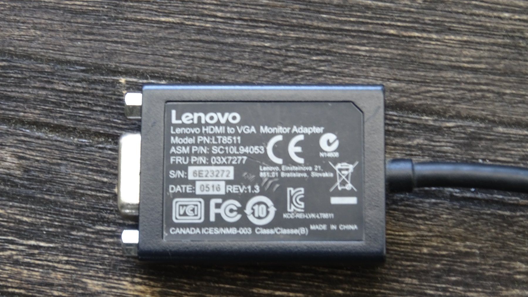 Lenovo Adattatori: Lenovo HDMI zu VGA Adapter – Usato da Riedholz venduto da Leo.L 3