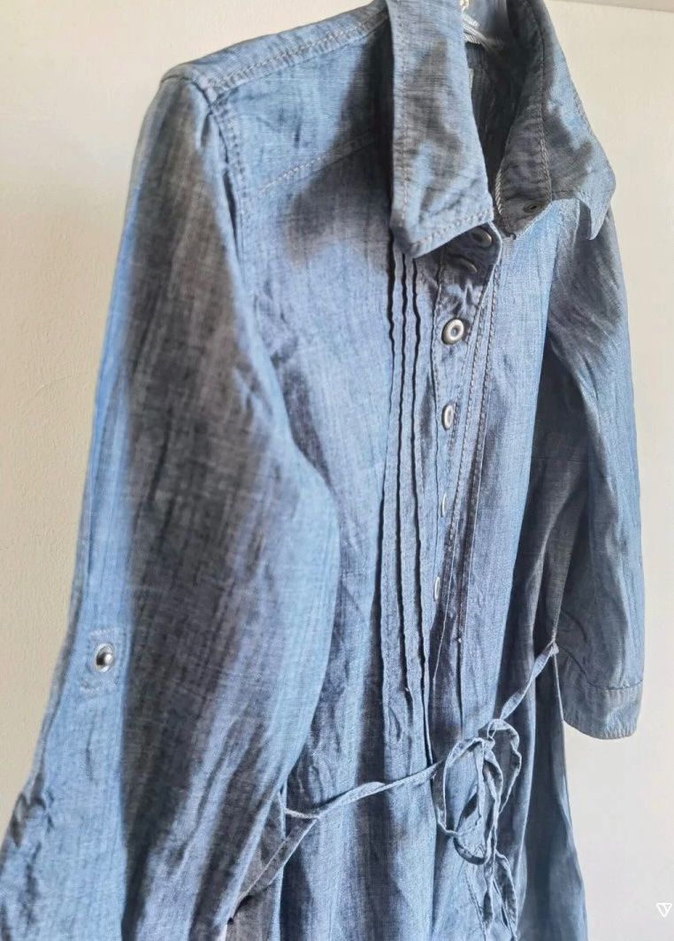 Esprit Kleider: Esprit-Jeanskleid, Grösse 40/M, 3/4-Ärmel – Neu (gemäss Beschreibung) aus Ebnat-Kappel von Molton 2