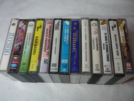 13x MC Kassetten Italo Music - Top sammlung Pop