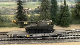Piko 96698 SBB Schwertransportwagen + M 109