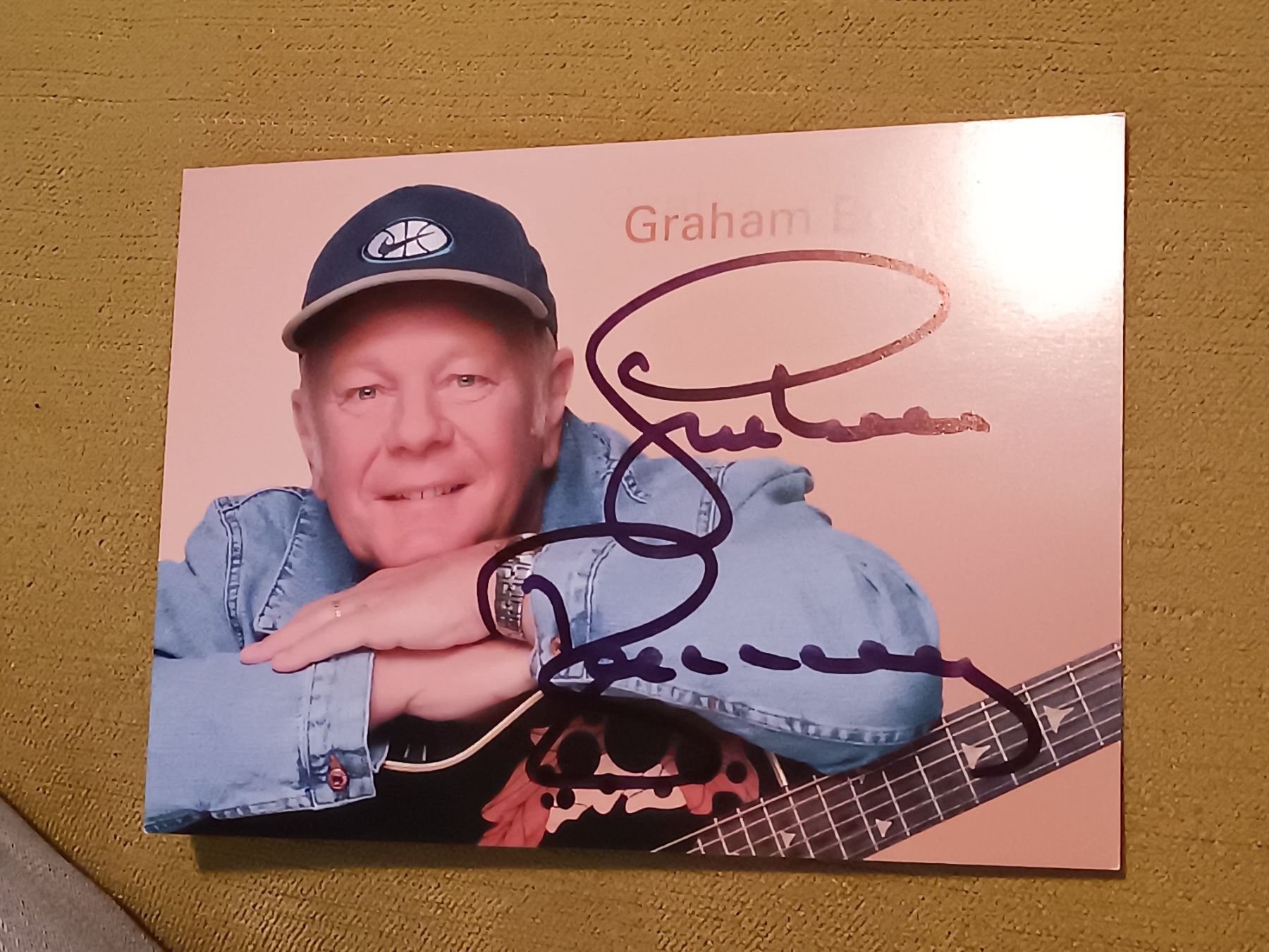 Autografi: Graham Bonney - handsigniert – Usato da Menziken venduto da Artographs