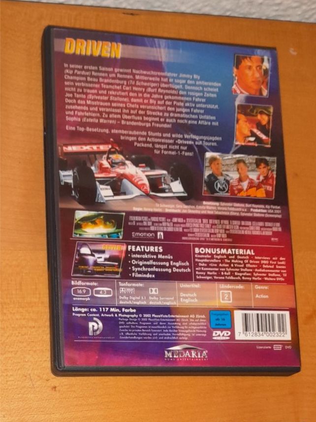 Alle DVDs: Driven - Sylvester Stallone -  DVD – Gebraucht aus Steffisburg von FutureOne 1