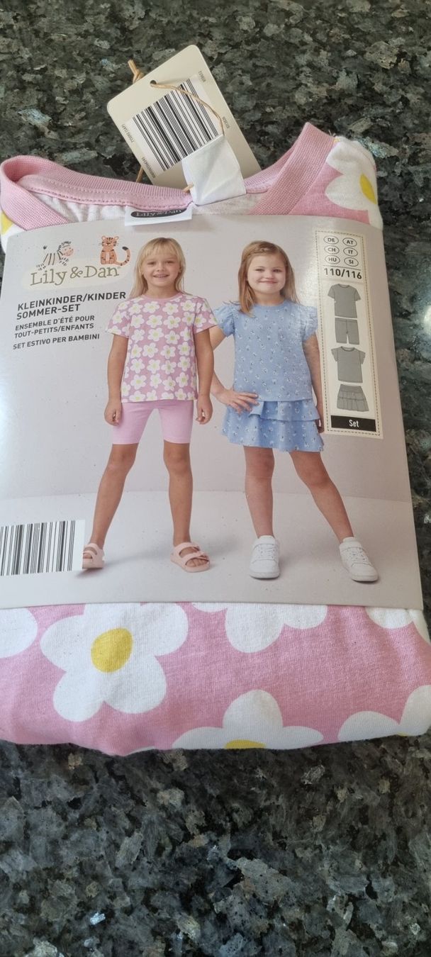 Kleiderpakete & -sets: Kinder Sommer-Set Lilly & Dan Grösse 110/116 neu – Neu (gemäss Beschreibung) aus egliswil von Maggy6