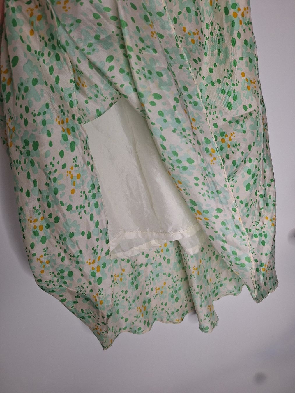 Kleider: Sommerkleid grün 100% Seide Grösse S – Neu (gemäss Beschreibung) aus Adlikon b.Regensdf von che_xxb9 2