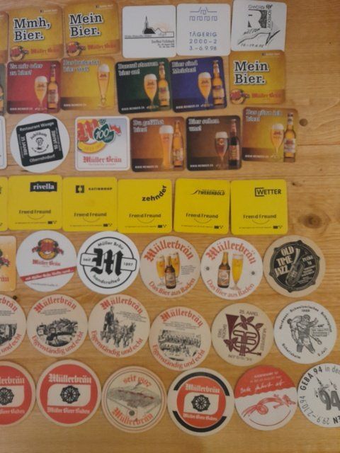 Sottobicchieri: Bierdeckel Brauerei Müller Baden – Usato da St.Gallen venduto da Stocken64 2