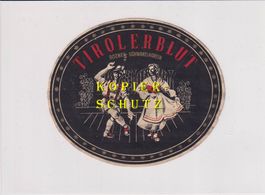 Etikette - Tirolerblut (Bozner Schwarzlagrein) /bd