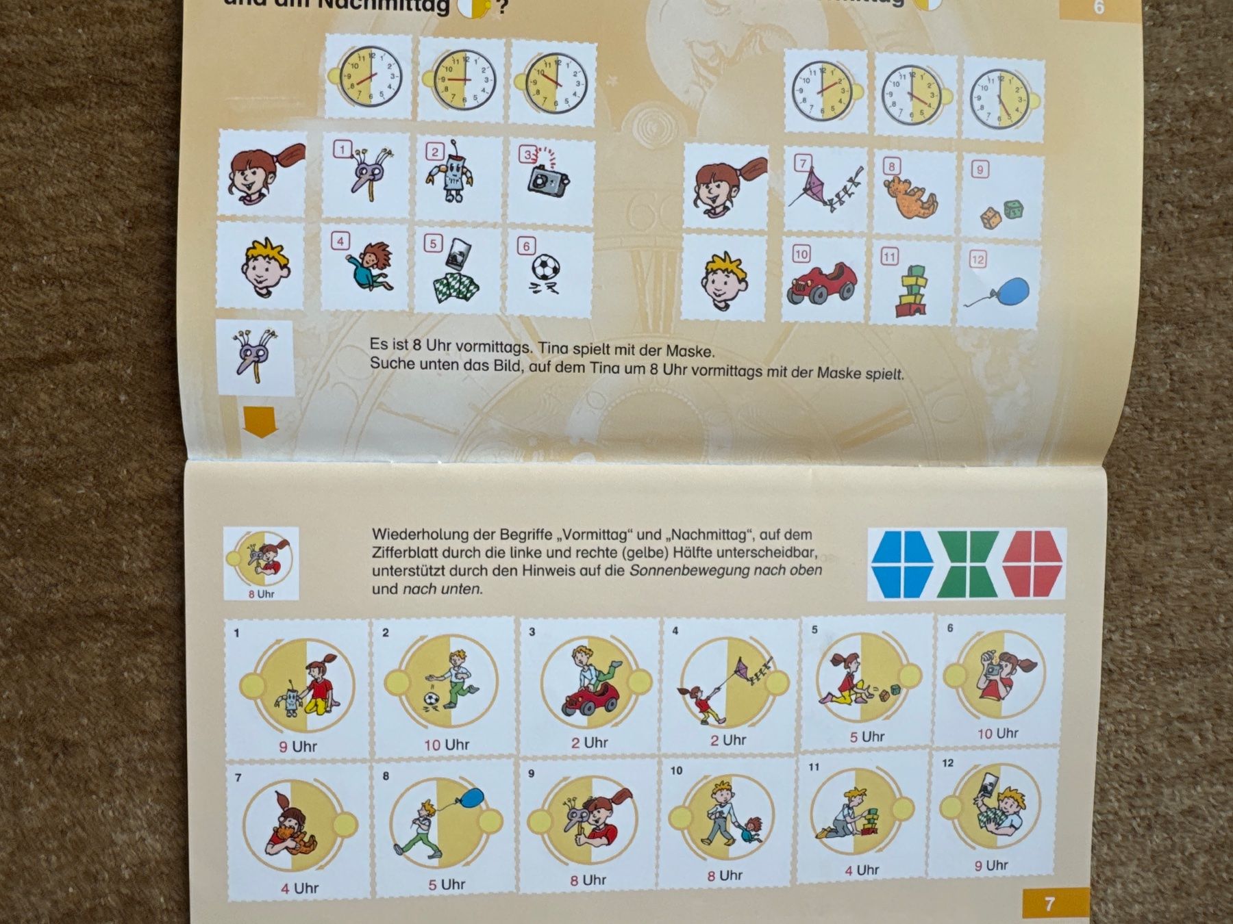 Jeux: Mini-Lük Heft, Wie spät ist es? – Neuf (Voir description) à Aarau par Kilauea 3