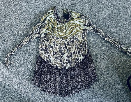 Shirt Damen Grösse M Animal Print Mix guter Zustand