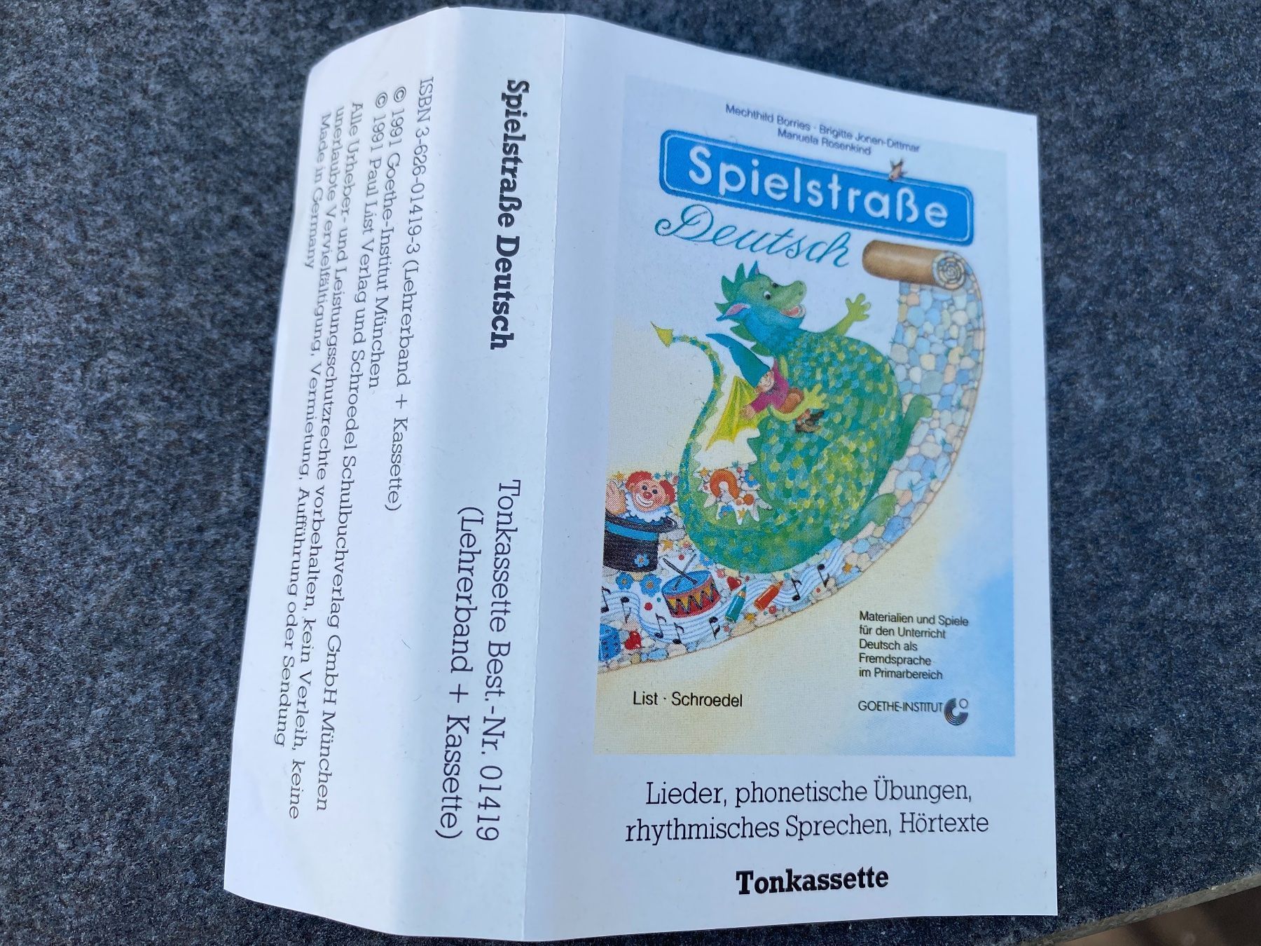 Musicassette: Kassette - Spielstrasse Deutsch – Usato da St.Gallen venduto da kingsamas 3