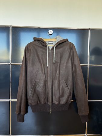 Brunello Cucinelli Leather Jacket