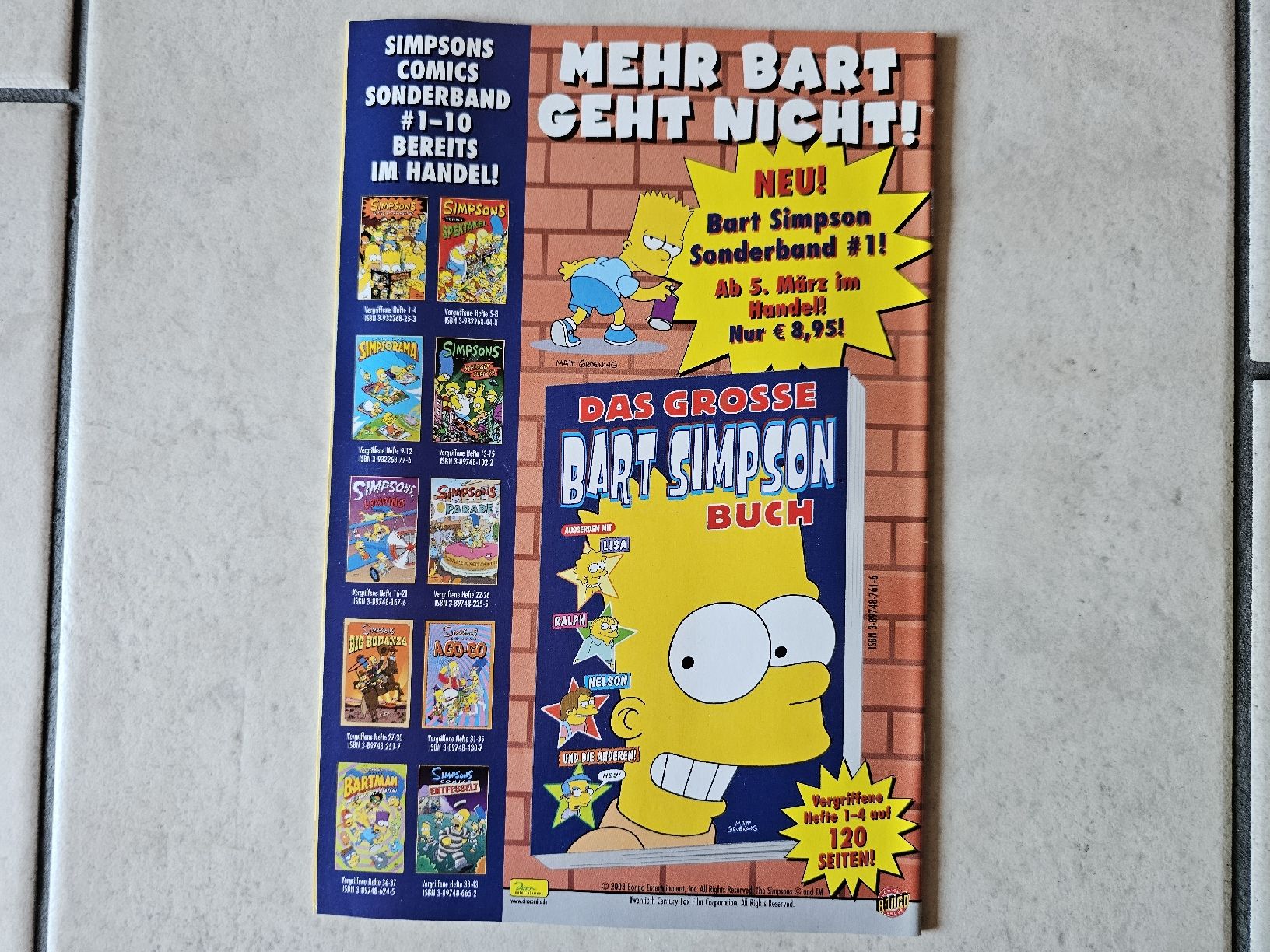 Comics: Simpsons Comic  -  Heft #77 – Gebraucht aus Schneisingen von backstore24 1