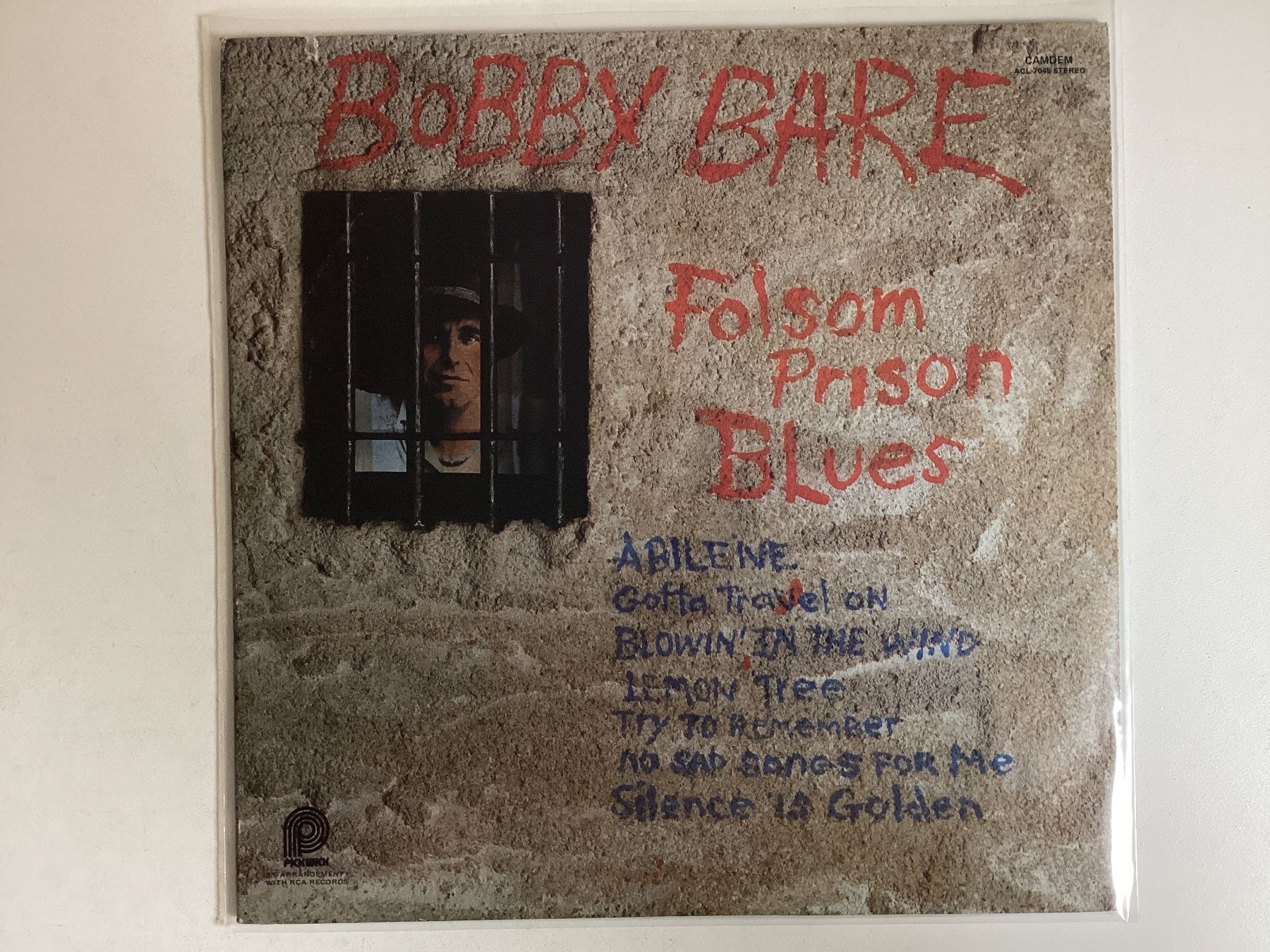 Dischi in vinile: Bobby Bare LP - Folsom Prison Blues – Usato da Gutenswil venduto da Hamzian