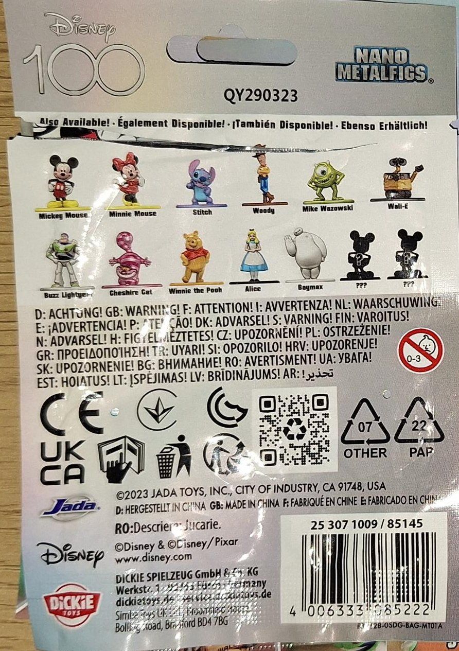 Disney Giocattoli: Disney minifigure en métal Mickey Mouse – Nuovo e nell'imballaggio originale da Genève venduto da BrickFanGe 4