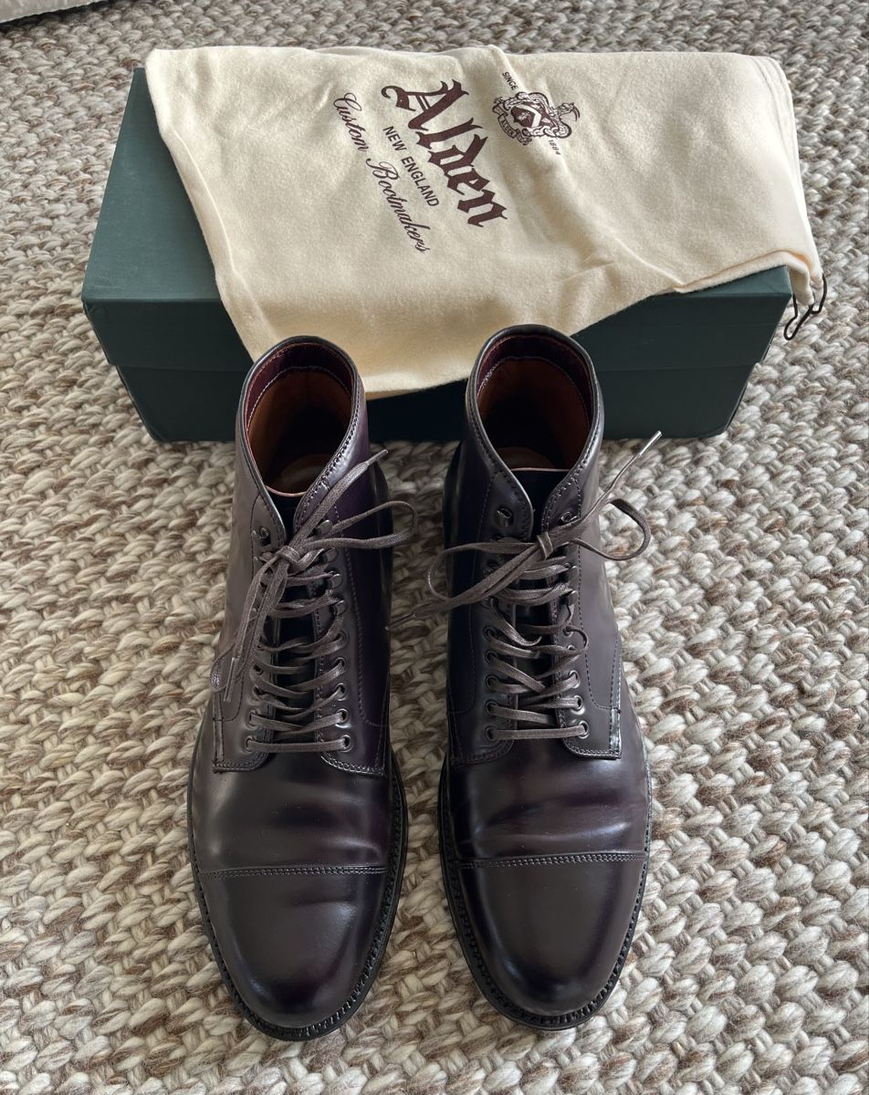 Alden Scarpe da uomo: Alden Cordovan Boots – Nuovo (secondo la descrizione) da Unterägeri venduto da Bluto36