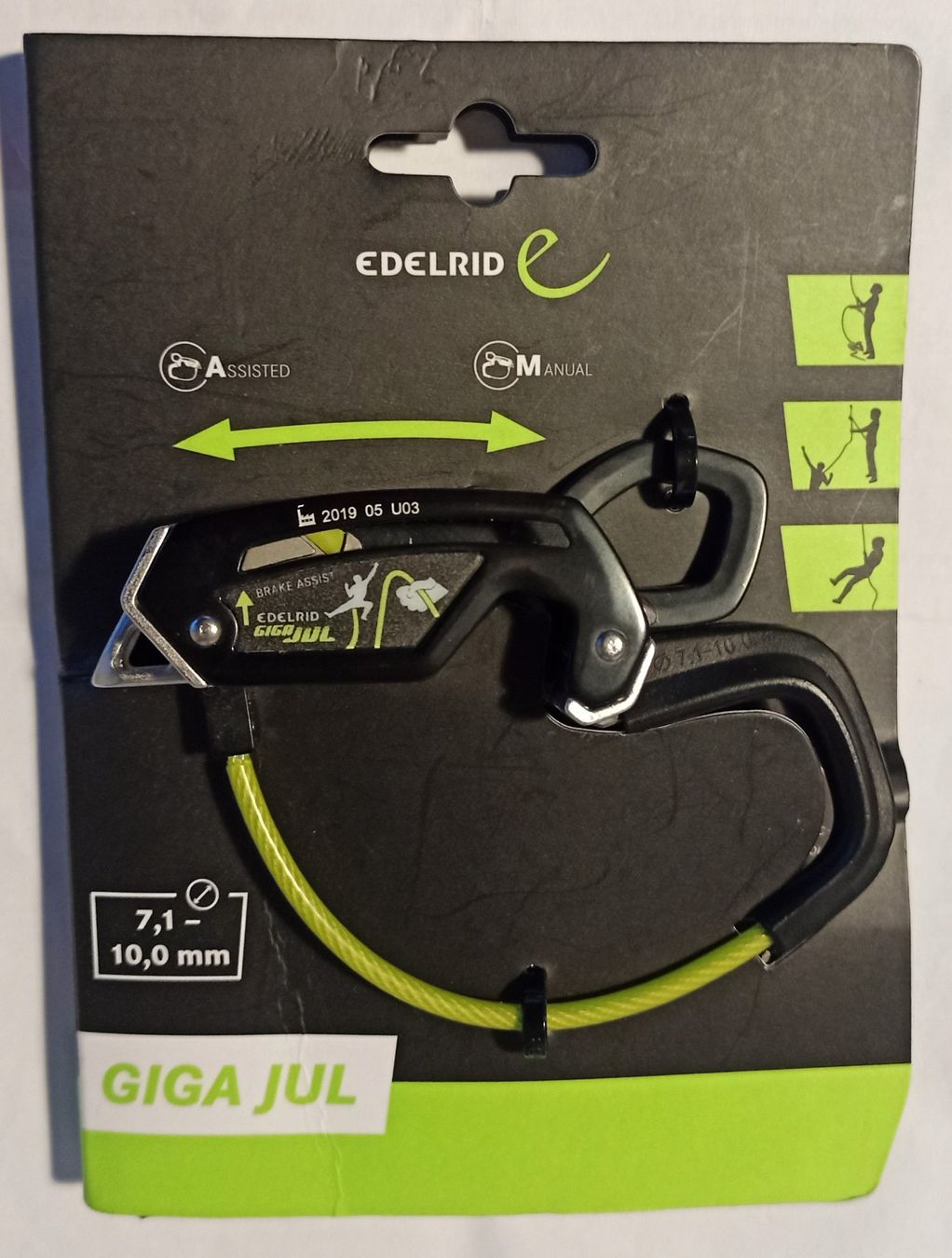 Matériel de grimpe: Sicherungsgerät GIGA JUL edelrid – Neuf avec emballage d'origine à Basel par mat_c7jc 1