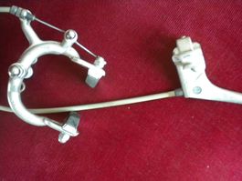 Alte Weinmann -Vorderradbremse T- 730 mit Kabel und Hebel