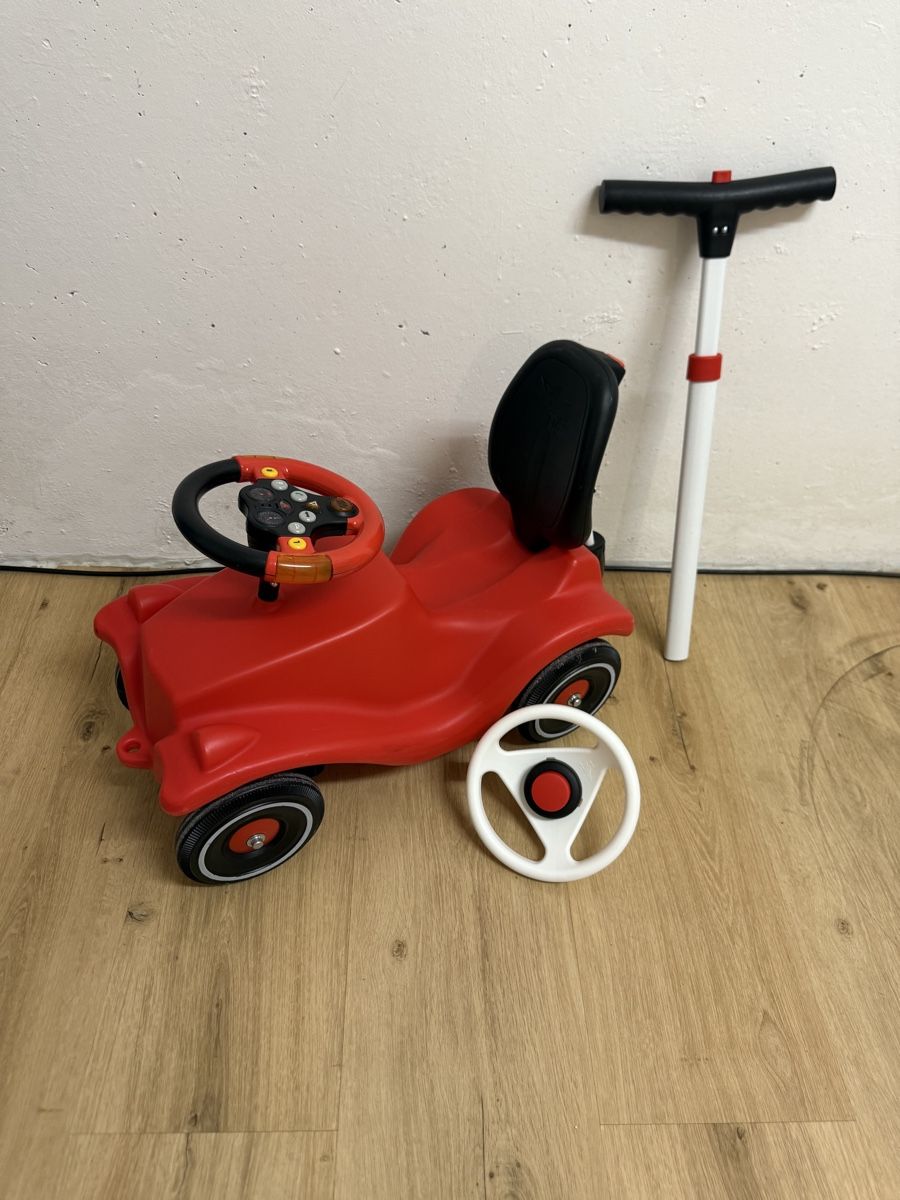 Big Véhicules pour enfants: BIG Bobby Car mit Schubstange  – D'occasion à Kölliken par Vivii01