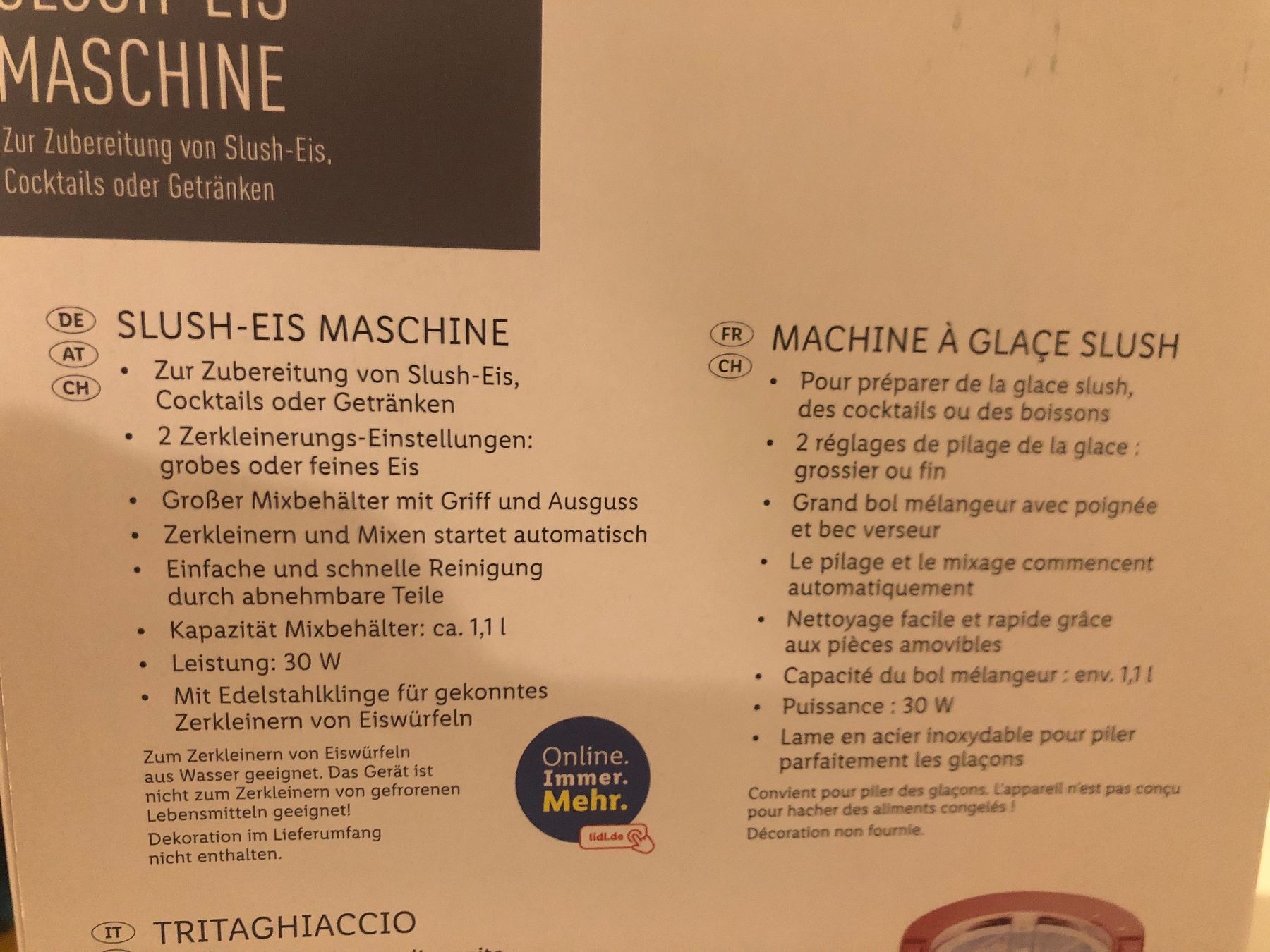SilverCrest Elettrodomestici da cucina: Silvercrest Slush-Eis Maschine, neuwertig, Sommer Hit! – Nuovo (secondo la descrizione) da Olten venduto da eti_r289 1