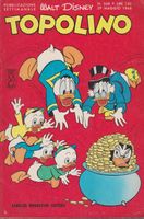 Italian edition Disney TOPOLINO # 548 MAY 29 1966 vintage Mi