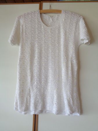 Sehr schöner Häkelpullover 100% Viskose