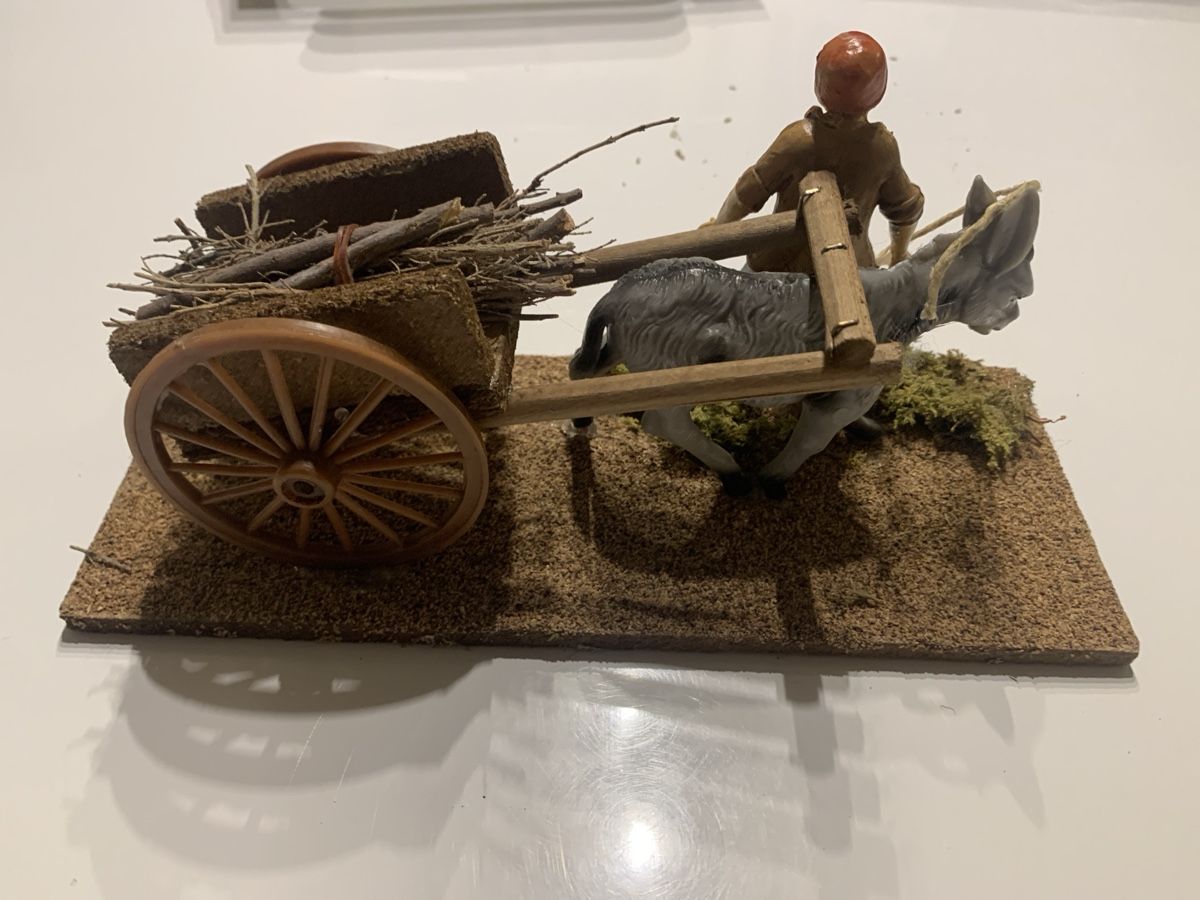 Figurines Crèche De Noël 5 Pièces Avec écurie - Décoration De Fêtes Scénique
