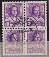 Z83b) 1935 Pro Juventute J74, 4.Block, Vollstempel