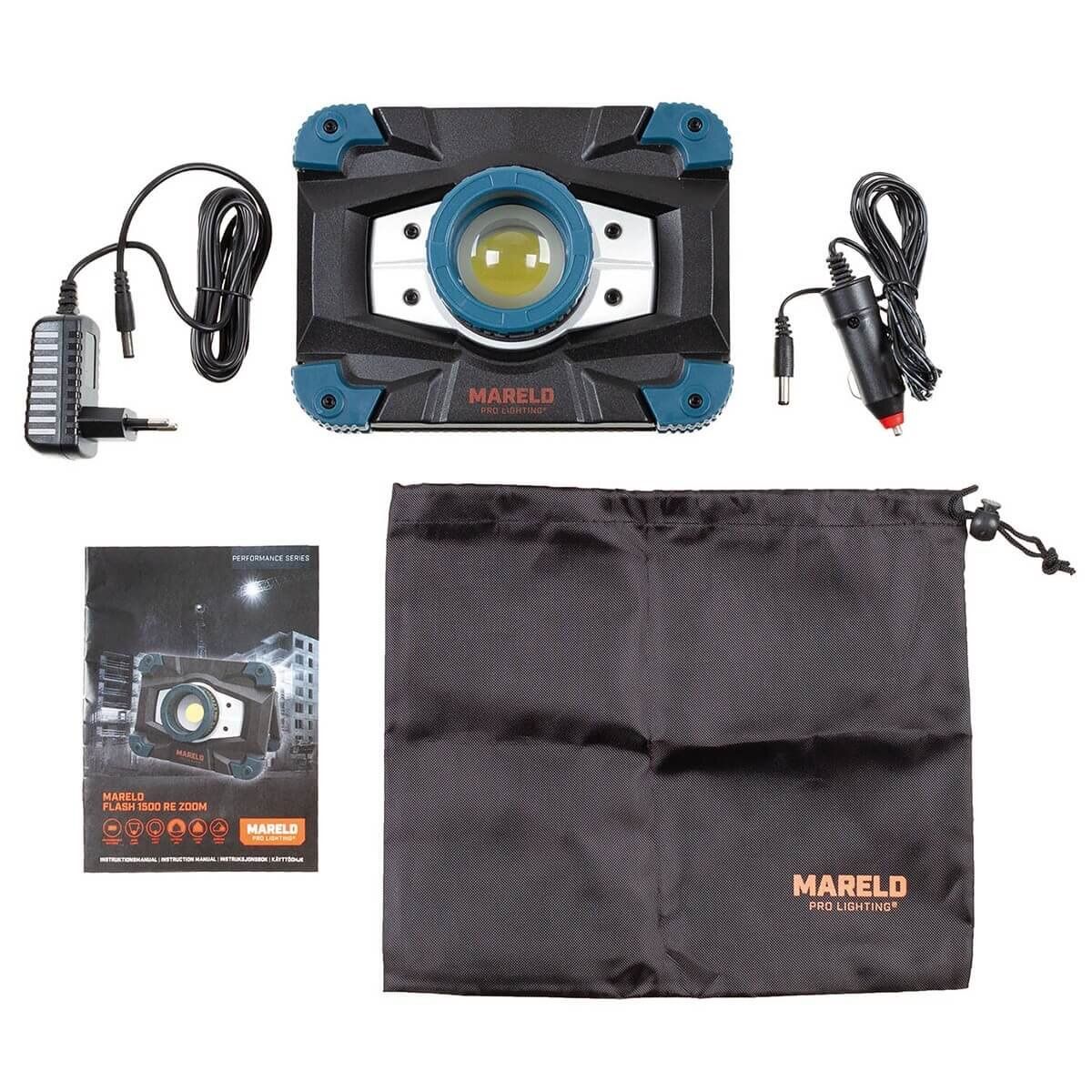 Lampade: MARELD Arbeitslampe, Campinglampe - 1500 RE ZOOM – Nuovo e nell'imballaggio originale da Windisch venduto da shop-easy 3
