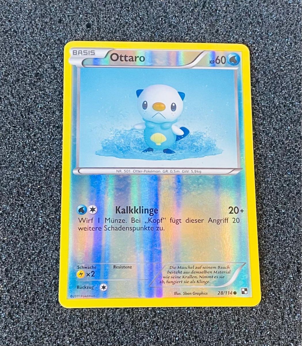 Pokémon Carte collezionabili: Oshawott Reverse Holo #28 Pokemon Black & White – Nuovo (secondo la descrizione) da Affoltern am Albis venduto da andy1896