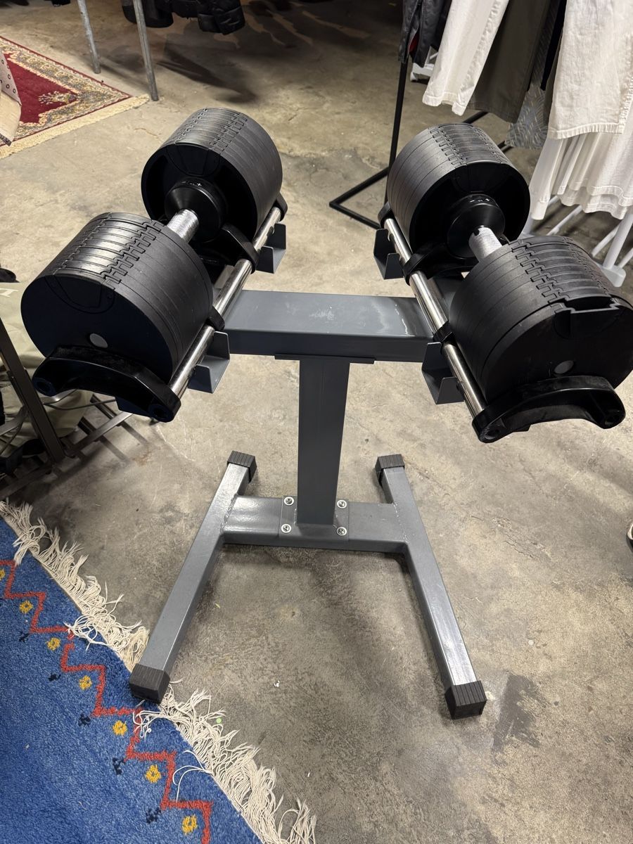 Manubri & Pesi: Rack Adjutable Dumbbell 32 kg Nr 17 – Usato da Dübendorf venduto da Brocki_West 5