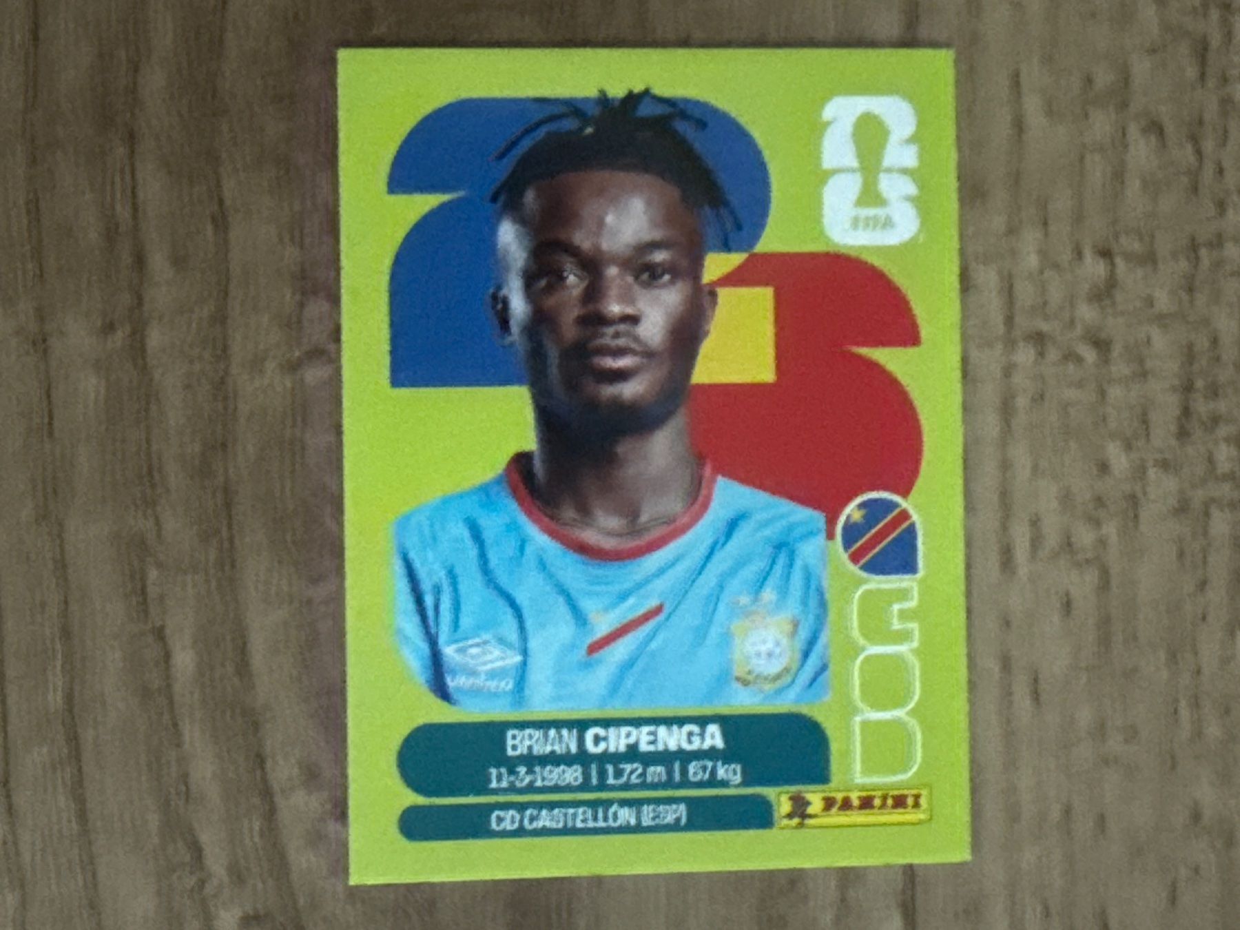 Panini Carte collezionabili: Panini FIFA WORLD CUP 2026 STICKER BRIAN CIPENGA COD 17 – Usato da Glattbrugg venduto da Schweigmatt