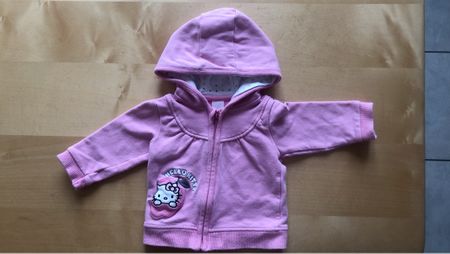 Rosa Hello Kitty Jacke, Grösse 62 Herbst/Winter Saison